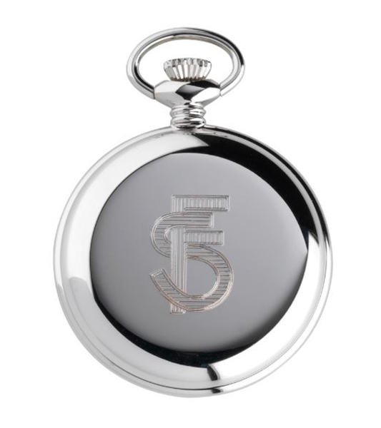 Ref. 11104.01 – Orologio Perseo Arabo tasca in metallo cromato