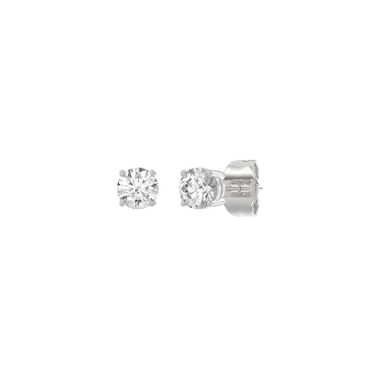14K White Gold, angled view