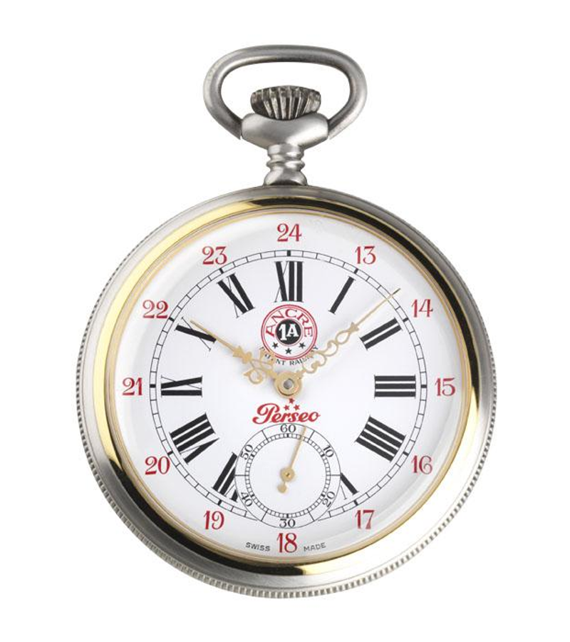 Ref. 16108 – Orologio Perseo ATM Milano romano tasca in metallo