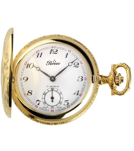 Ref. 17113.02 – Orologio Perseo tasca metallo placcato