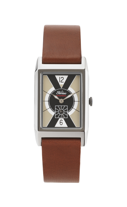 Ref. 2114.02 – Orologio Perseo Infrangibile uomo nero/beige quarzo