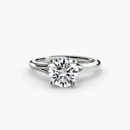 Anello solitario 4