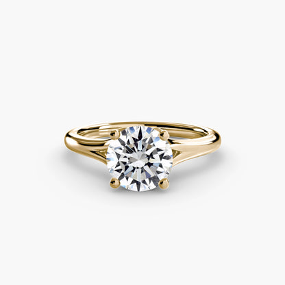 Anello solitario 4
