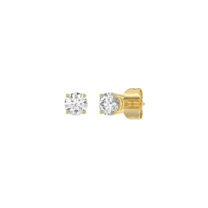 14K Yellow Gold, angled view