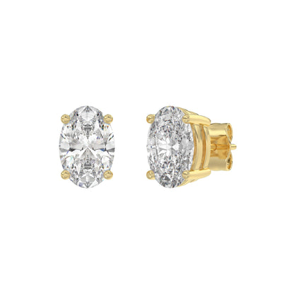 14K Yellow Gold, angled view