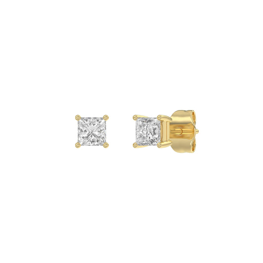 14K Yellow Gold, angled view
