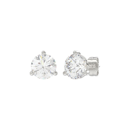 18K White Gold, angled view